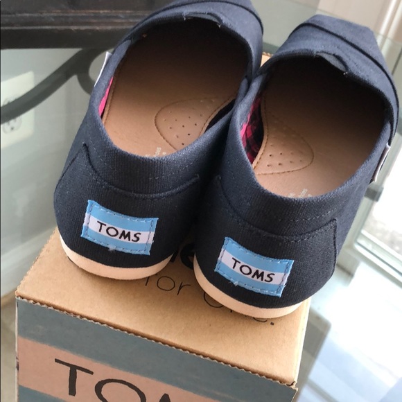 TOMS Black on Natural Canvas 6.5 - Picture 7 of 7